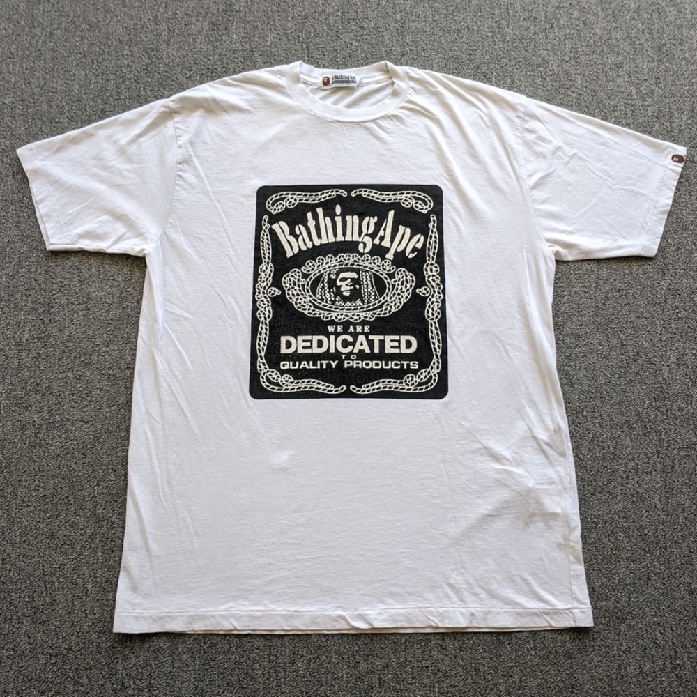 🔥 BAPE Jack Daniels Logo Shirt XL